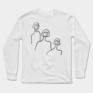 Women abstraction. Long Sleeve T-Shirt